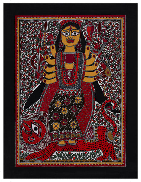 Madhubani Series MBC01-Turmeric Art