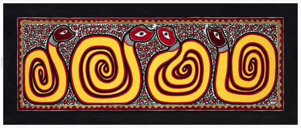 Madhubani Series MBC03-Turmeric Art