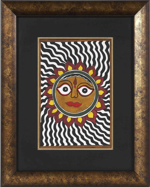 Madhubani Series MBE011-Turmeric Art