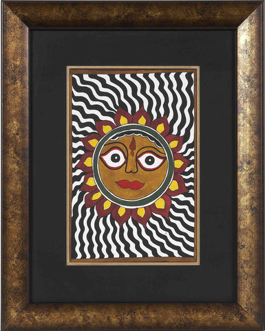 Madhubani Series MBE011-Turmeric Art