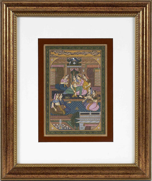 Madhubani Series MBE020-Turmeric Art