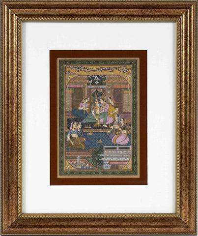 Madhubani Series MBE020-Turmeric Art