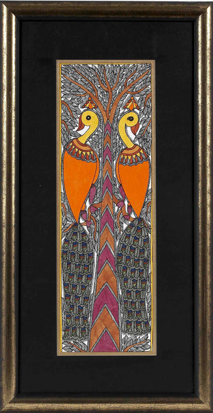 Madhubani Series MBE030-Turmeric Art