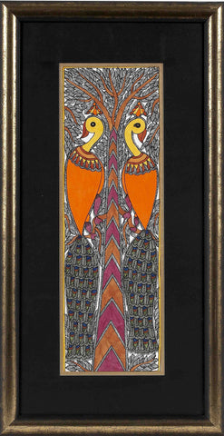 Madhubani Series MBE030-Turmeric Art