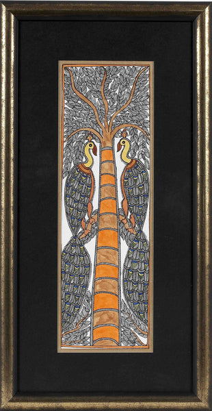Madhubani Series MBE031-Turmeric Art
