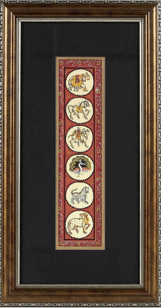 Madhubani Series MBE035-Turmeric Art