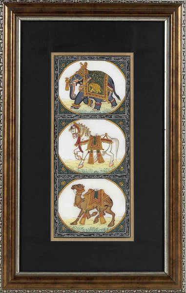 Madhubani Series MBE036-Turmeric Art