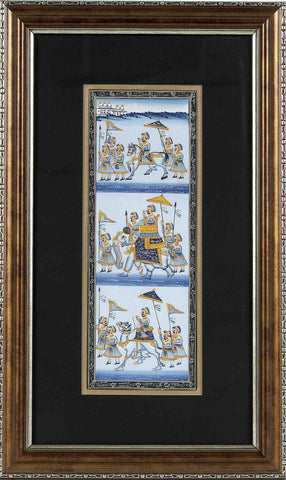 Madhubani Series MBE037-Turmeric Art