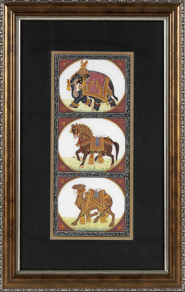 Madhubani Series MBE038-Turmeric Art