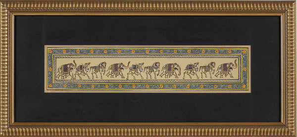 Madhubani Series MBE040-Turmeric Art