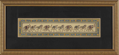 Madhubani Series MBE040-Turmeric Art