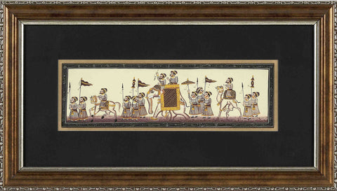 Madhubani Series MBE041-Turmeric Art