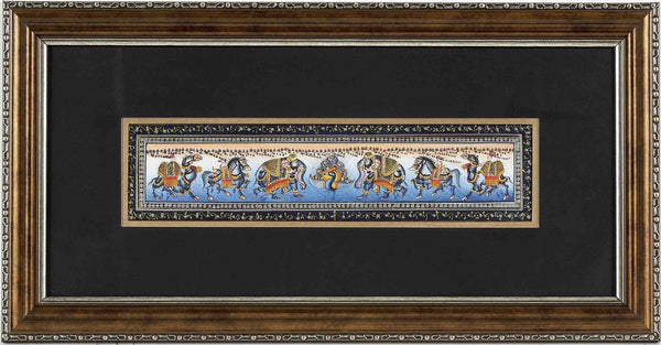 Madhubani Series MBE042-Turmeric Art