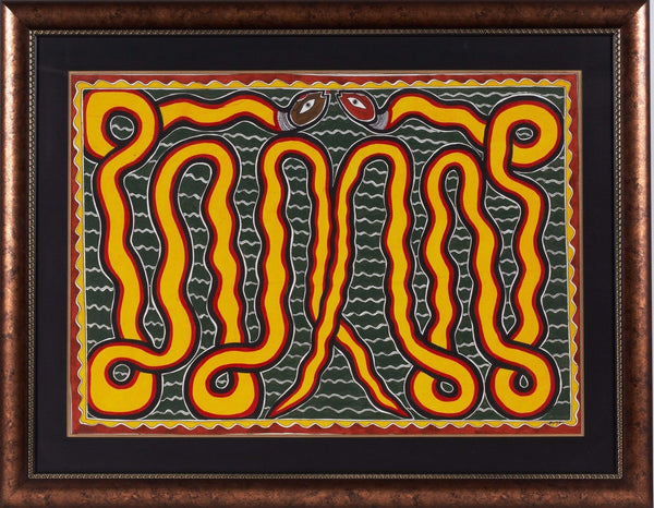 Madhubani Series MBF012-Turmeric Art