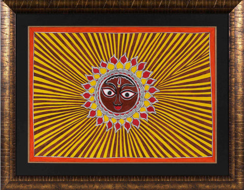 Madhubani Series MBF01-Turmeric Art