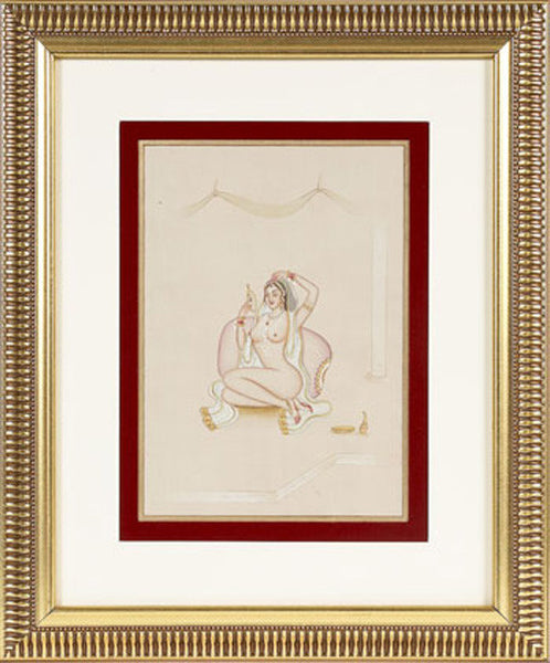 Naked Ladies Series NLF07-Turmeric Art