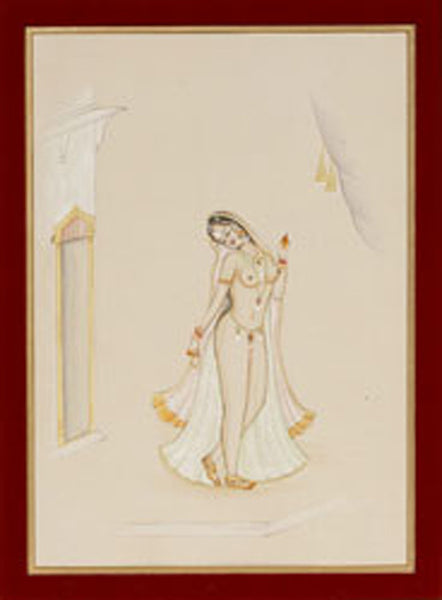 Naked Ladies Series NLU04-Turmeric Art