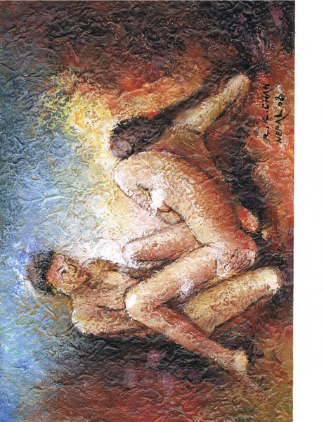 Kamasutra Series -Turmeric Art