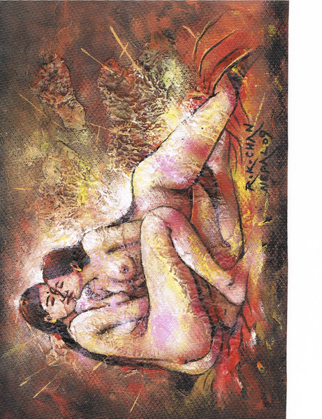 Kamasutra Series -Turmeric Art