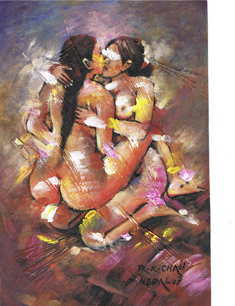Kamasutra Series -Turmeric Art