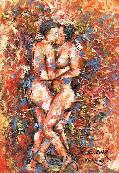 Kamasutra Series -Turmeric Art
