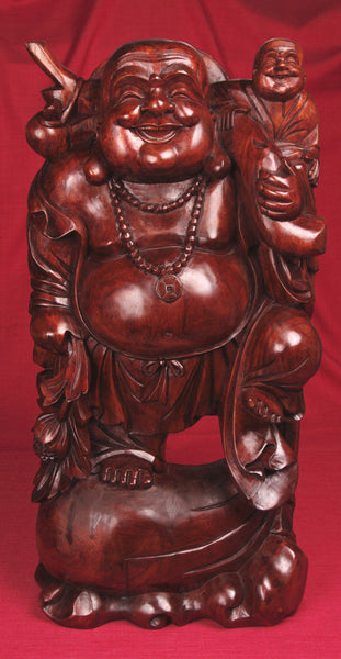 Buddha with Son MK006 - Turmeric Art