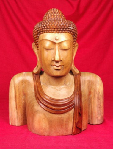 Buddha Bust Larger Than Life MK012-TT - Turmeric Art
